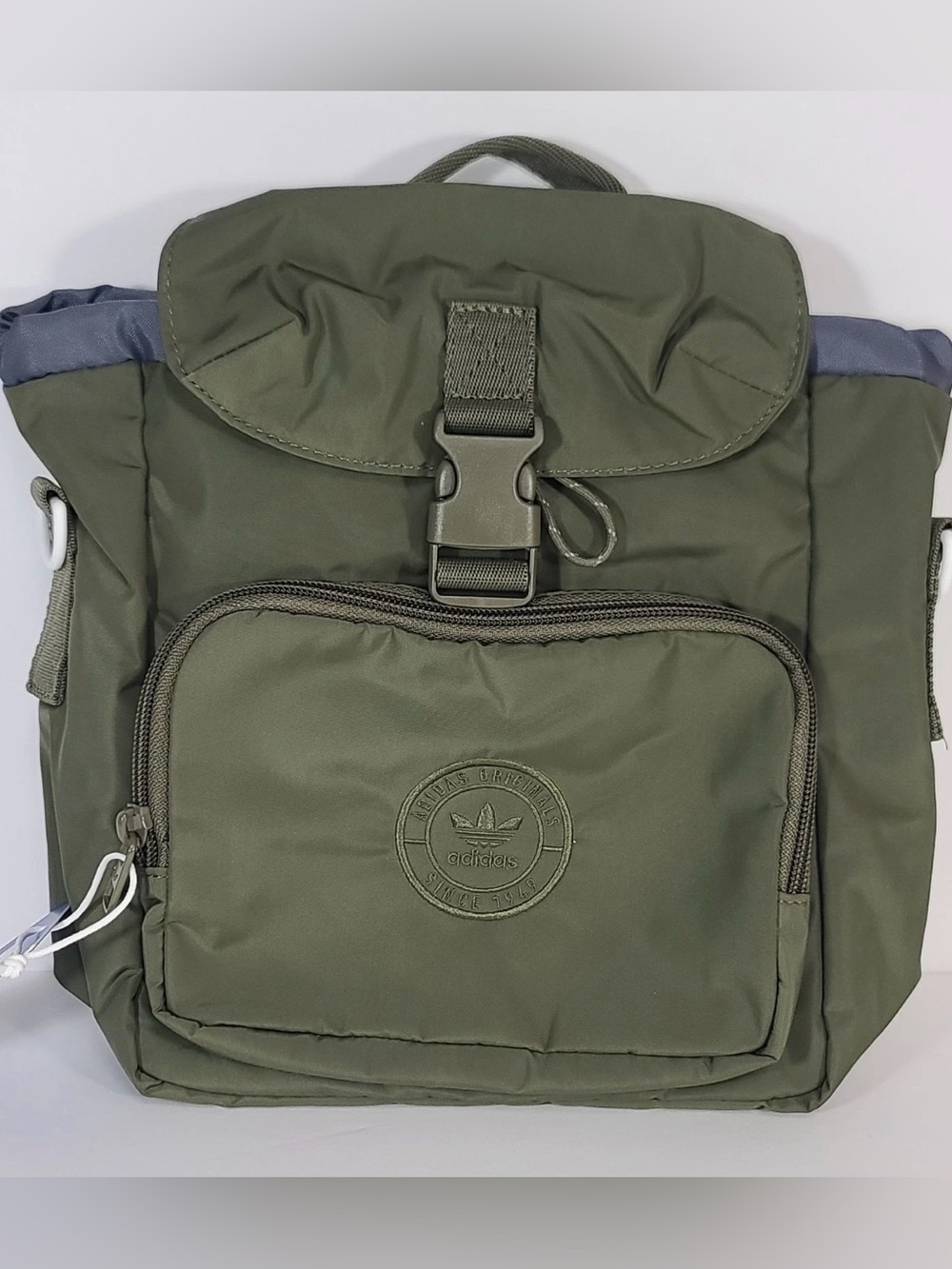 Adidas Originals Micro 3.0 Mini Olive Green Travel Adjustable Crossbody Backpack